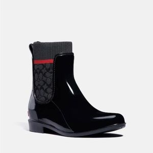 Authentic Coach Rain Bootie (Size 9)